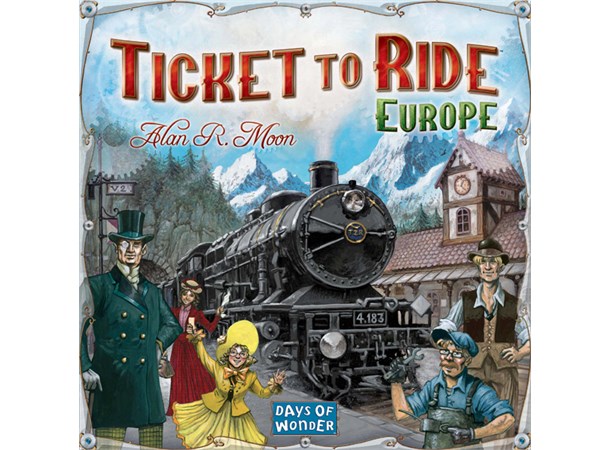 Ticket to Ride Europe Brettspill (Norsk) 